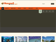 Tablet Screenshot of mangoozaruba.com